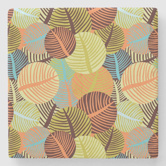 Abstrakt mönster underlägg sten (Framsidan)