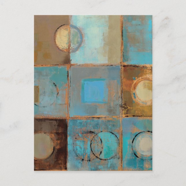 Abstrakt Mönster Vykort (Framsida)