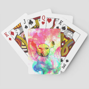 Abstrakt Moose-uppspelningskort Spel Kort