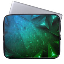 Abstrakt Mörk Greenish Polygonal Shapes Struktur