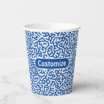 Abstrakt Mörk Lila Artistic Turing Mönster