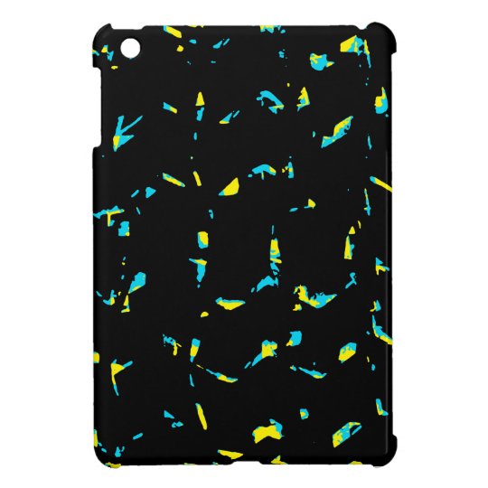 Abstrakt mörkt mönster för Splatter iPad Mini Mobil Fodral