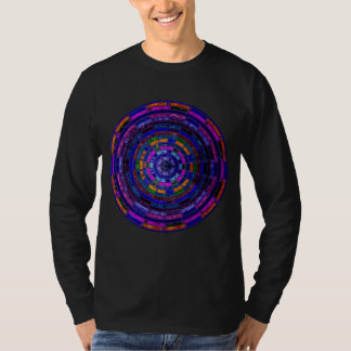 Abstrakt Mosaic-glasskiktat #9 T Shirt