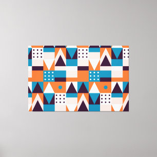 Abstrakt Mosaic Kanvastryck