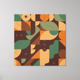 Abstrakt Mosaic Kanvastryck