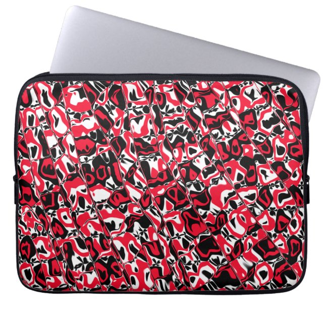Abstrakt Mosaic Laptop Sleeve (Framsidan)