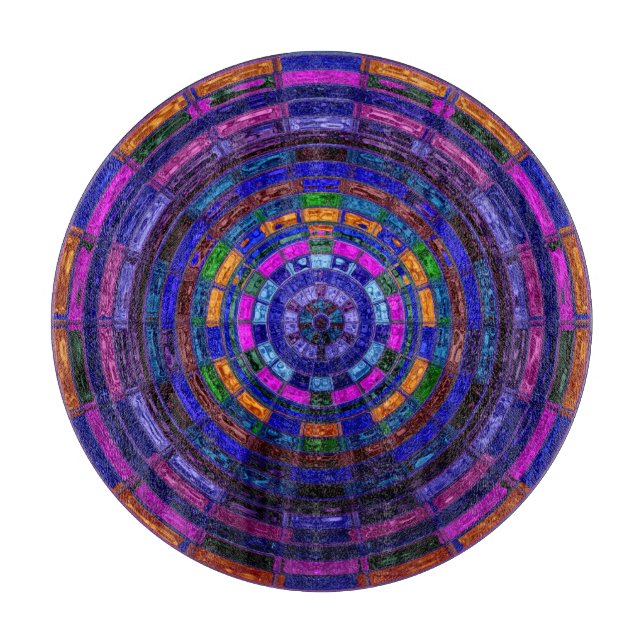 Abstrakt Mosaic Mönster #2 (Framsidan)