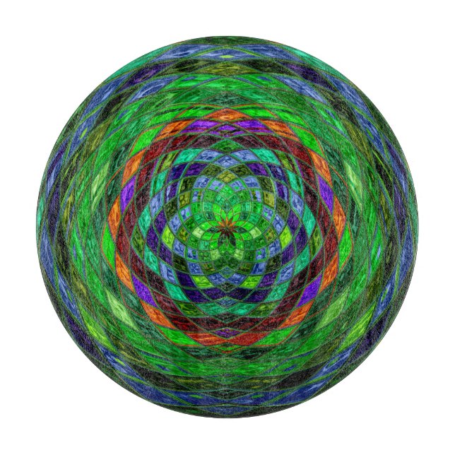 Abstrakt Mosaic Mönster #3 (Framsidan)
