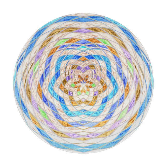 Abstrakt Mosaic Mönster #7 (Framsidan)