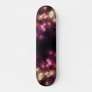 Abstrakt Mosaic Skateboard Bräda 20,5 Cm