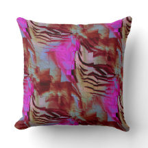 Abstrakt mosaic teckning av rustisk rosa och rostb