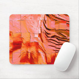 Abstrakt mosaic teckning lätt kardad och satatin m musmatta