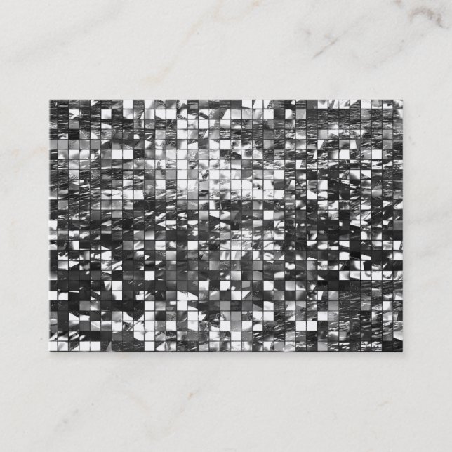 Abstrakt Mosaic Visitkort (Framsida)
