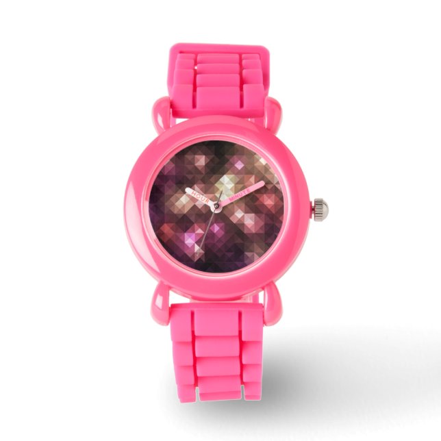 Abstrakt Mosaic Watch Armbandsur (Framsida)