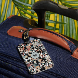 Abstrakt Mottled Camo Bagagebricka