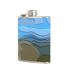 ABSTRAKT MOUNTAIN FICKPLUNTA