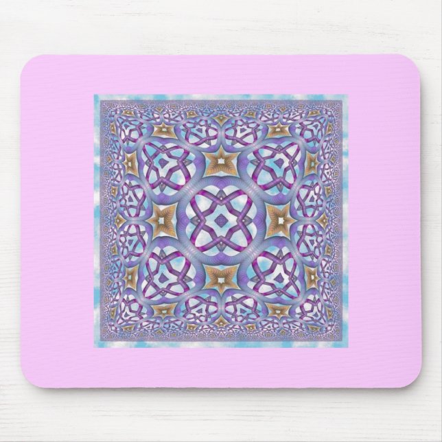 Abstrakt Mousepad Musmatta (Framsidan)