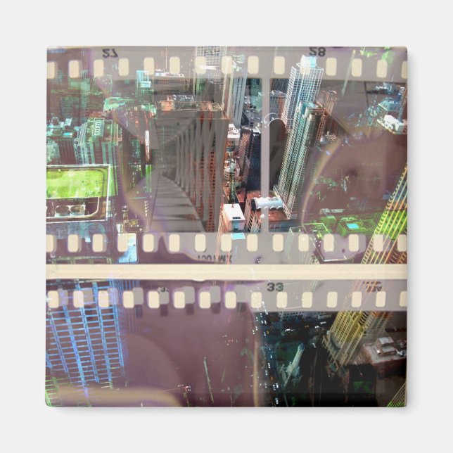 Abstrakt Movie 2 Magnet (Framsidan)