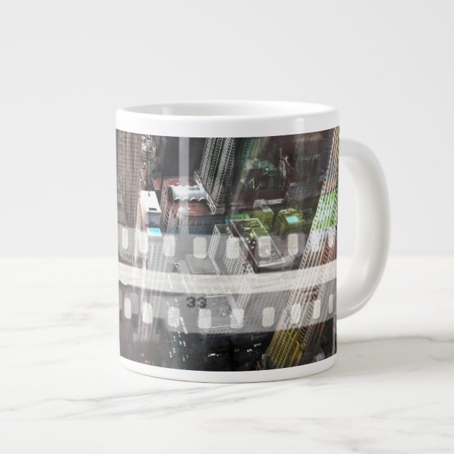 Abstrakt Movie Jumbo Mugg (Framsida höger)