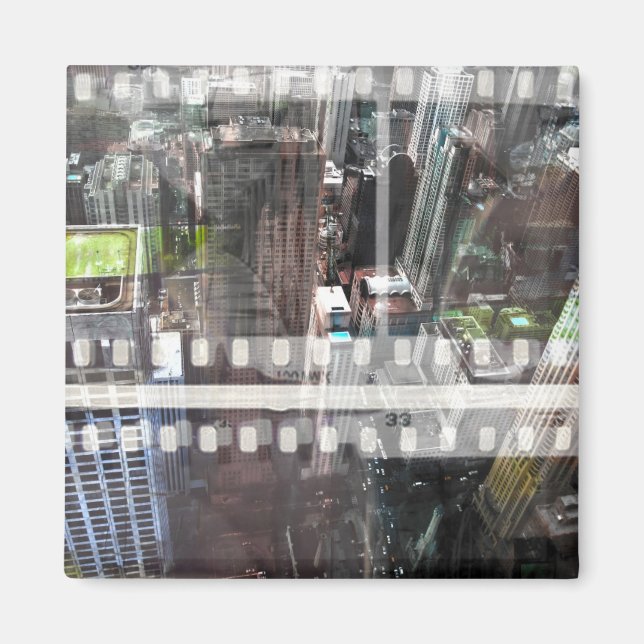 Abstrakt Movie Magnet (Framsidan)