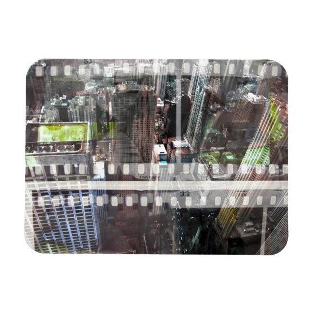 Abstrakt Movie Magnet (Horisontell)
