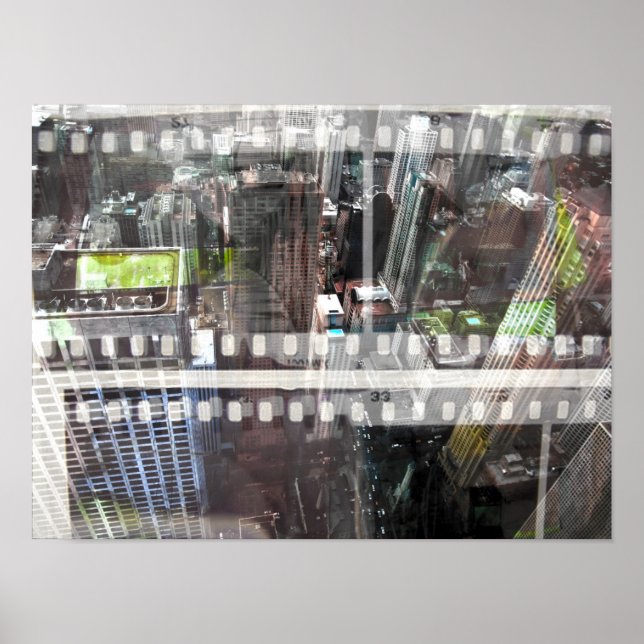 Abstrakt Movie Poster (Framsidan)