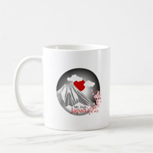Abstrakt Mt. Fuji Ligcape Kaffemugg