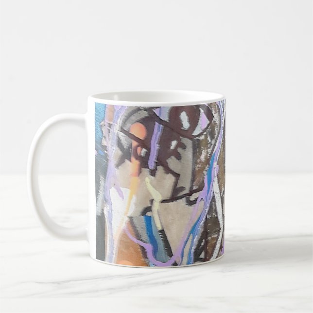 Abstrakt mugg (Vänster)