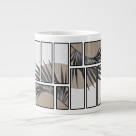 Abstrakt muggdesign jumbo mugg