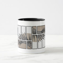 Abstrakt muggdesign mugg