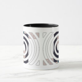 Abstrakt muggdesign mugg