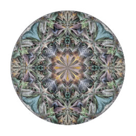 Abstrakt Multifärgad Succulent Garden Rosette