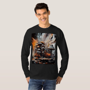 Abstrakt Mushroom T Shirt