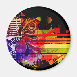 Abstrakt Music Magnet