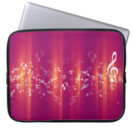 Abstrakt Musik noter, Laptop sleeve