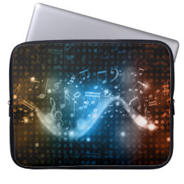 Abstrakt Musik noter, Laptop sleeve