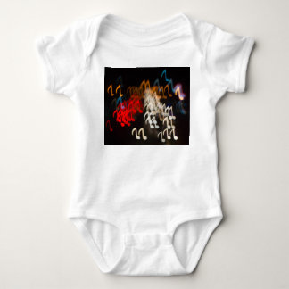 Abstrakt musik noter: ljusets baksida t shirt