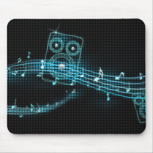 Abstrakt musikmousepad musmatta