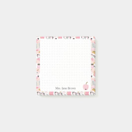 Abstrakt mynta och guld moderna post-it-anteckning post-it block