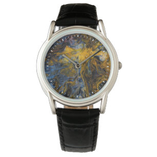 Abstrakt närbild av Pietersite Armbandsur
