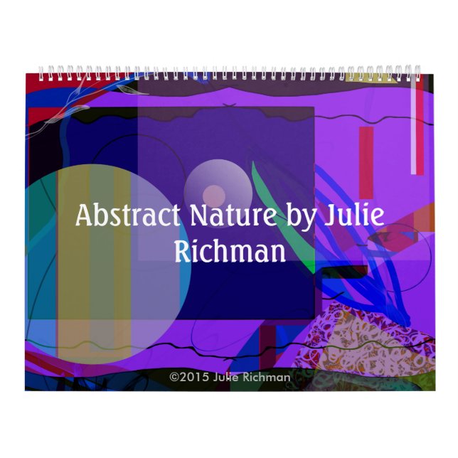 Abstrakt natur av Julie Richman Kalender (Omslag)