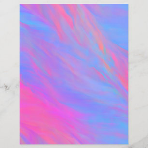 Abstrakt Neon Bläck Flow Scrapbook Papper