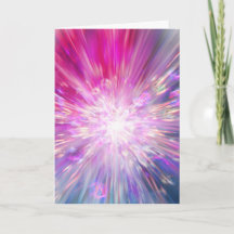 Abstrakt neon rosa och blå energismäll grafisk