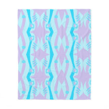 Abstrakt Noahs Ark Blue Lilac