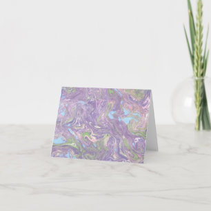 Abstrakt Note Card Kort