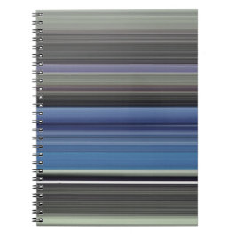 Abstrakt nr 1: Blå och grått Anteckningsbok