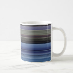 Abstrakt nr 1: Blå och grått Kaffemugg