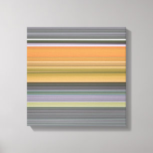 Abstrakt nr 1: Gult och grått Canvastryck