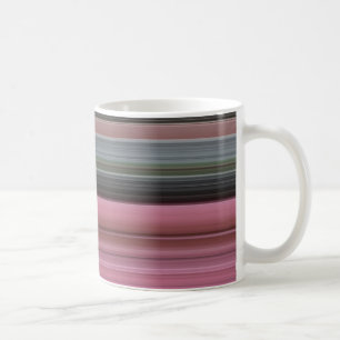 Abstrakt nr 1: Rosa och grått Kaffemugg