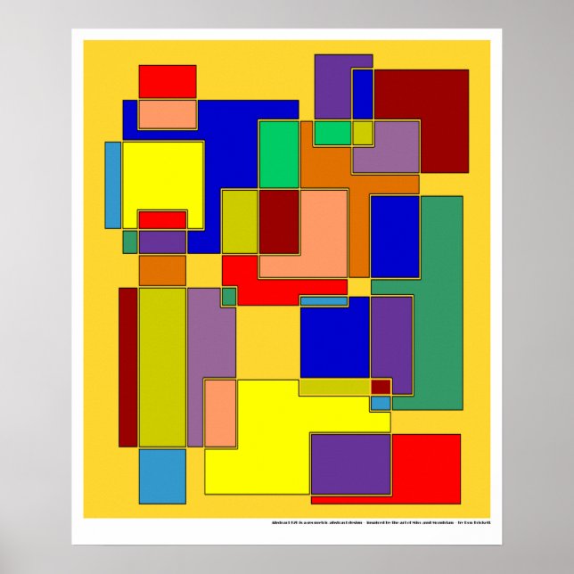 Abstrakt nr 26 poster (Framsidan)